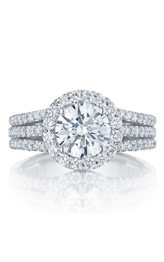 Tacori Petite Crescent Engagement Ring HT2551RD75