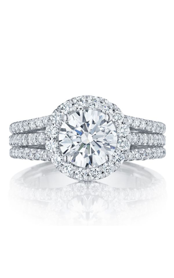Tacori Petite Crescent Engagement Ring HT2551RD75