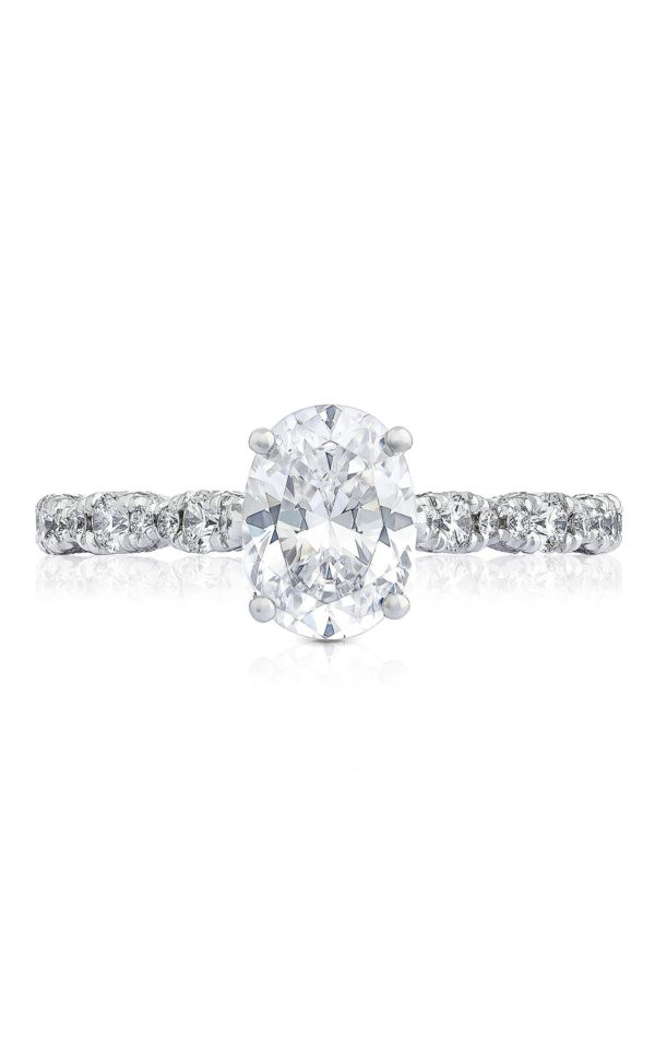 Tacori Petite Crescent Engagement Ring HT2558OV8X6