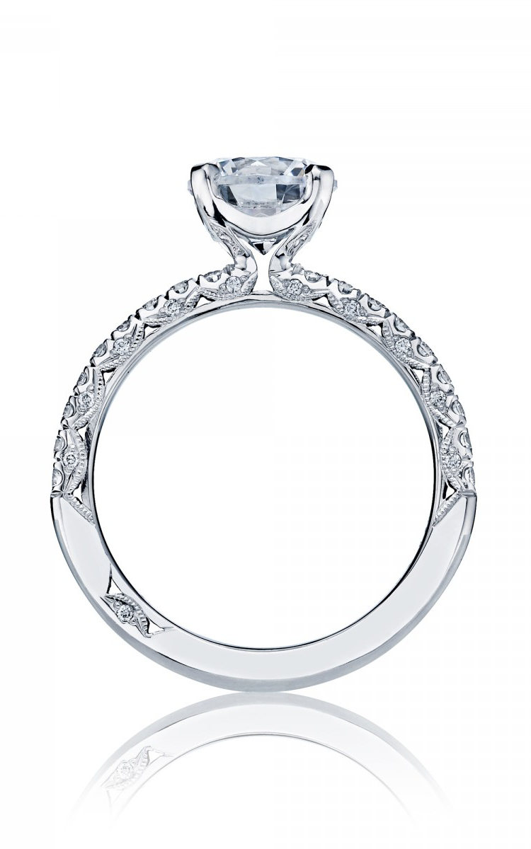 Tacori Petite Crescent Engagement Ring HT2545RD75