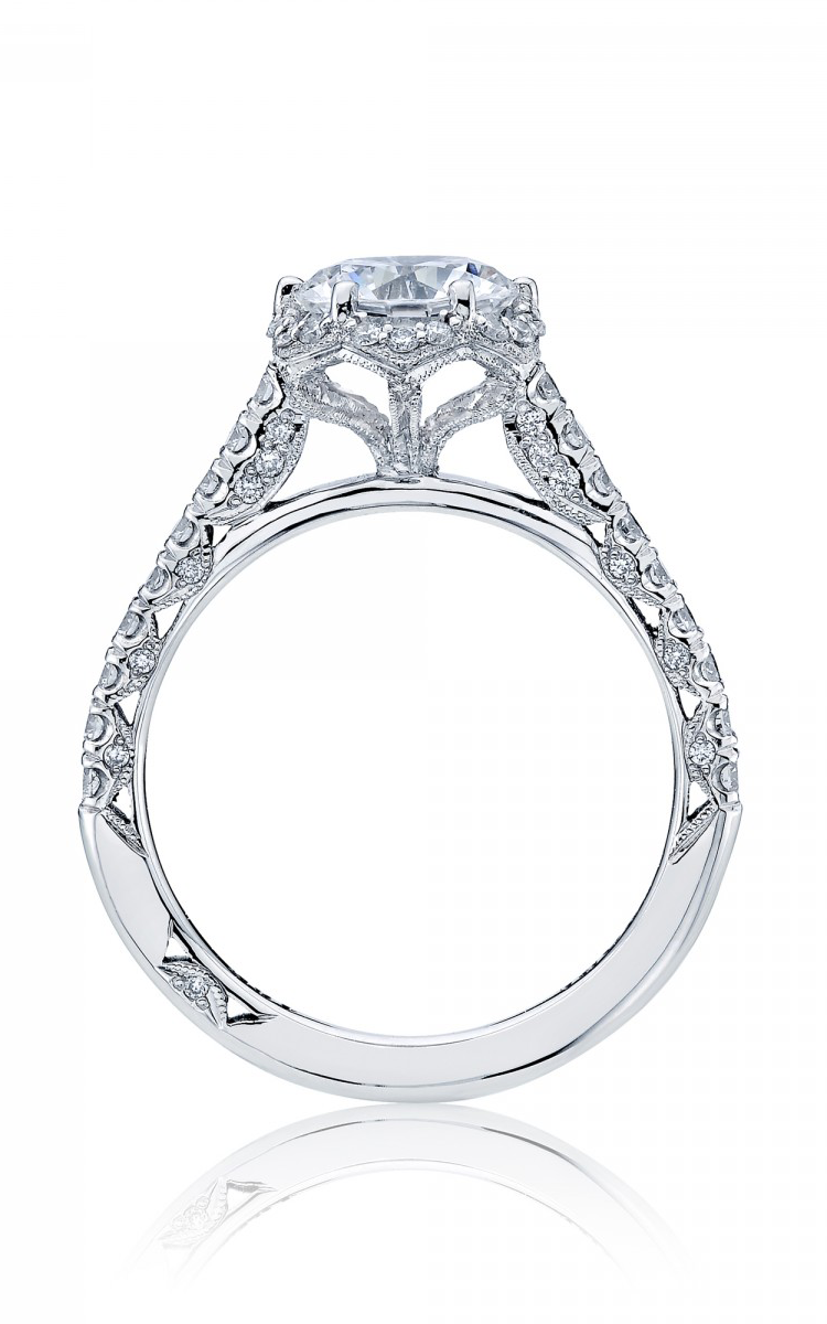 Tacori Petite Crescent Engagement Ring HT2547RD7