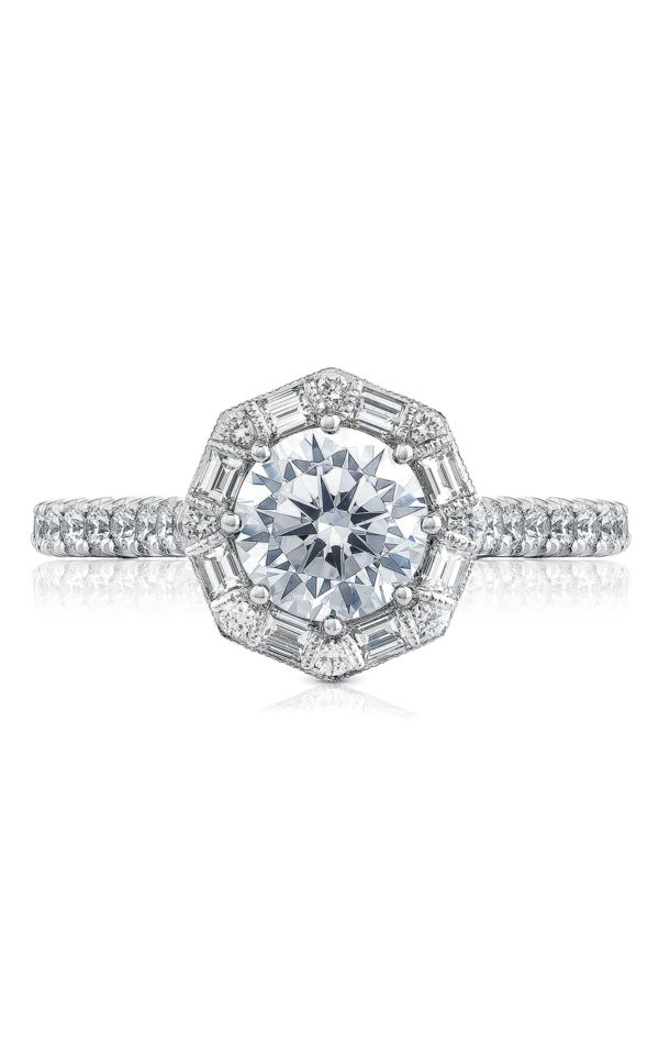 Tacori Petite Crescent Engagement Ring HT2556RD65