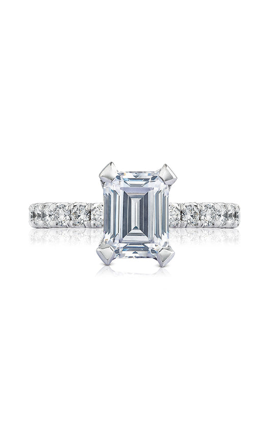 Tacori Petite Crescent Engagement Ring HT254525EC85X65