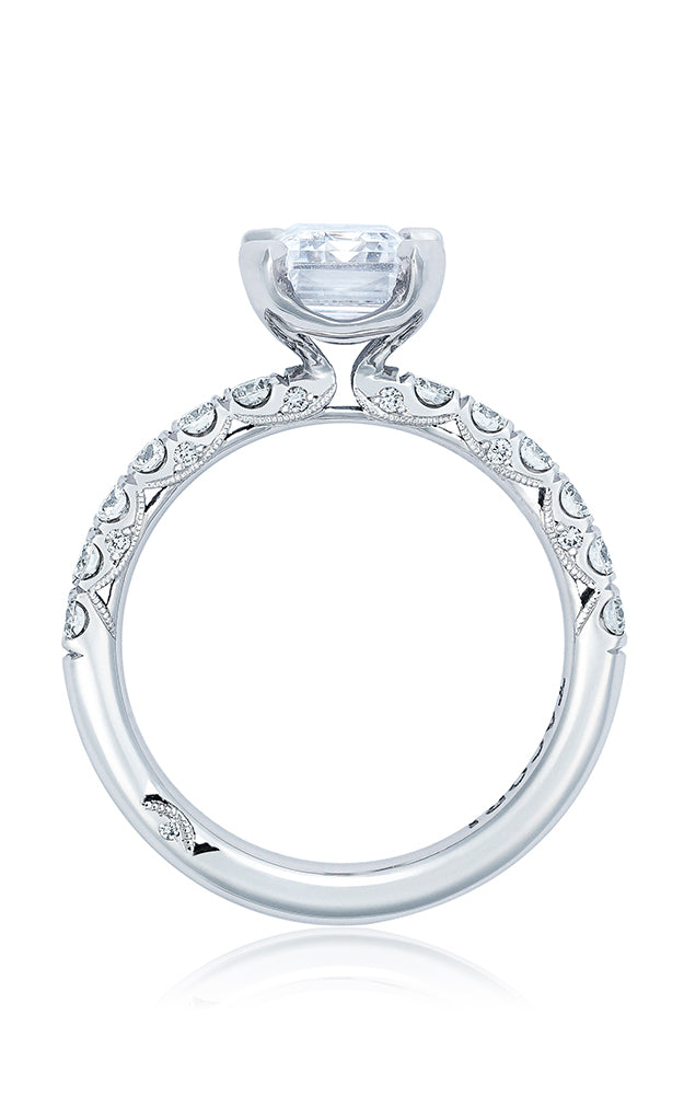 Tacori Petite Crescent Engagement Ring HT254525EC85X65