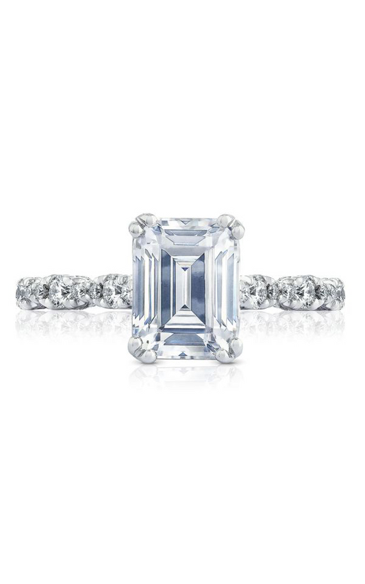 Tacori Petite Crescent Engagement Ring HT2558EC85X65