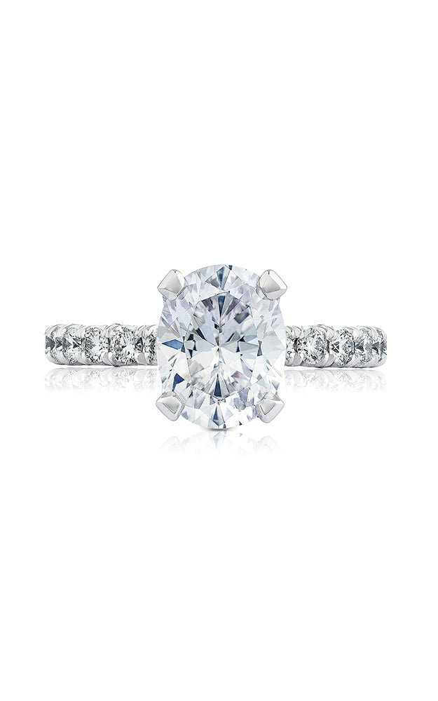 Tacori Petite Crescent Engagement Ring HT254525OV95X75