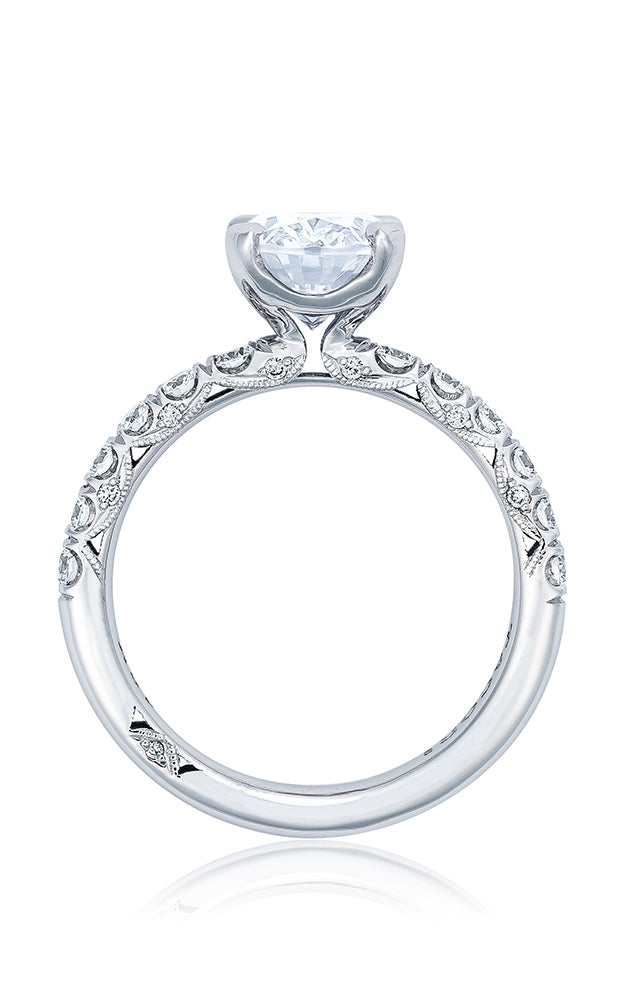 Tacori Petite Crescent Engagement Ring HT254525OV95X75