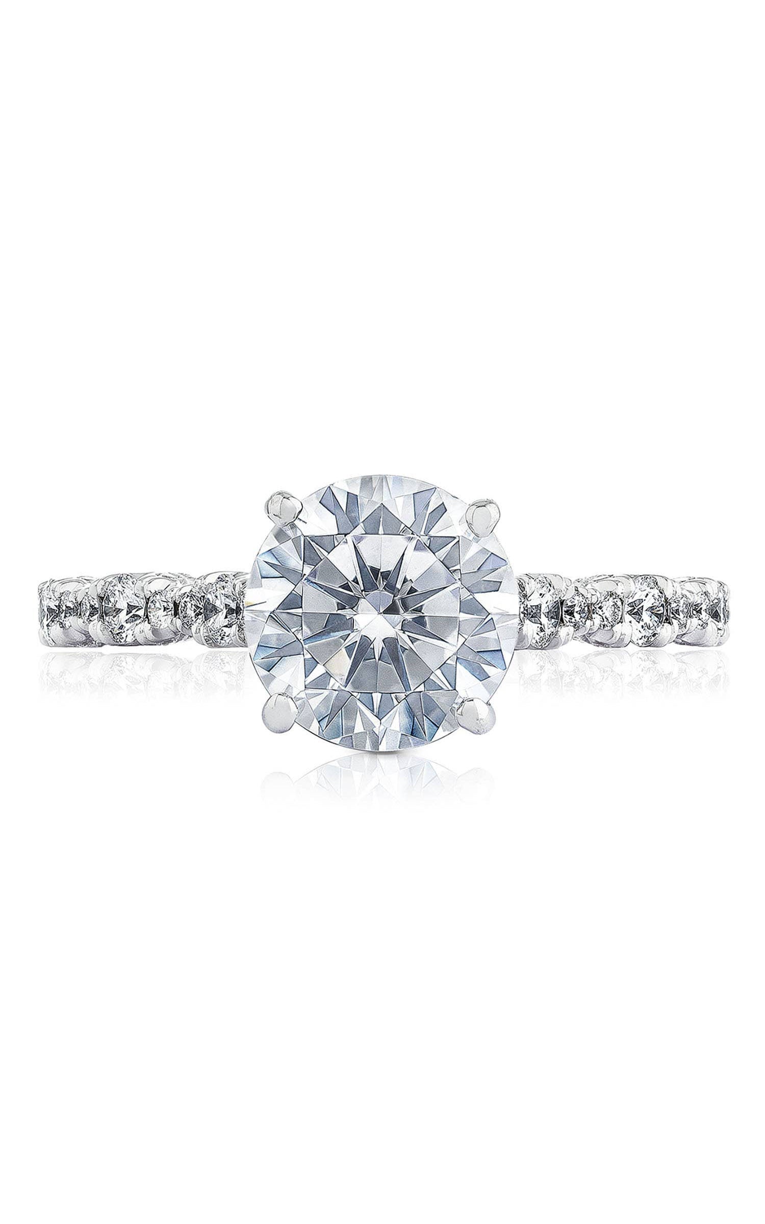 Tacori Petite Crescent Engagement Ring HT2558RD8