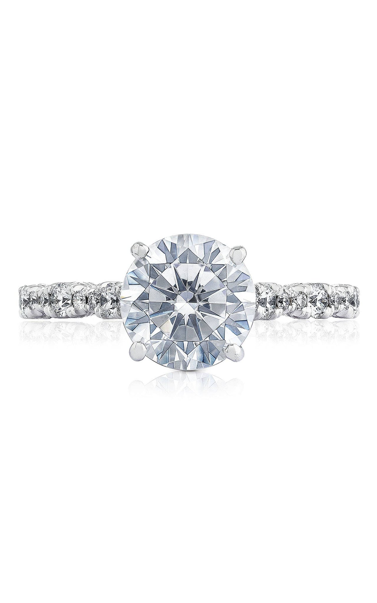 Tacori Petite Crescent Engagement Ring HT2558RD8