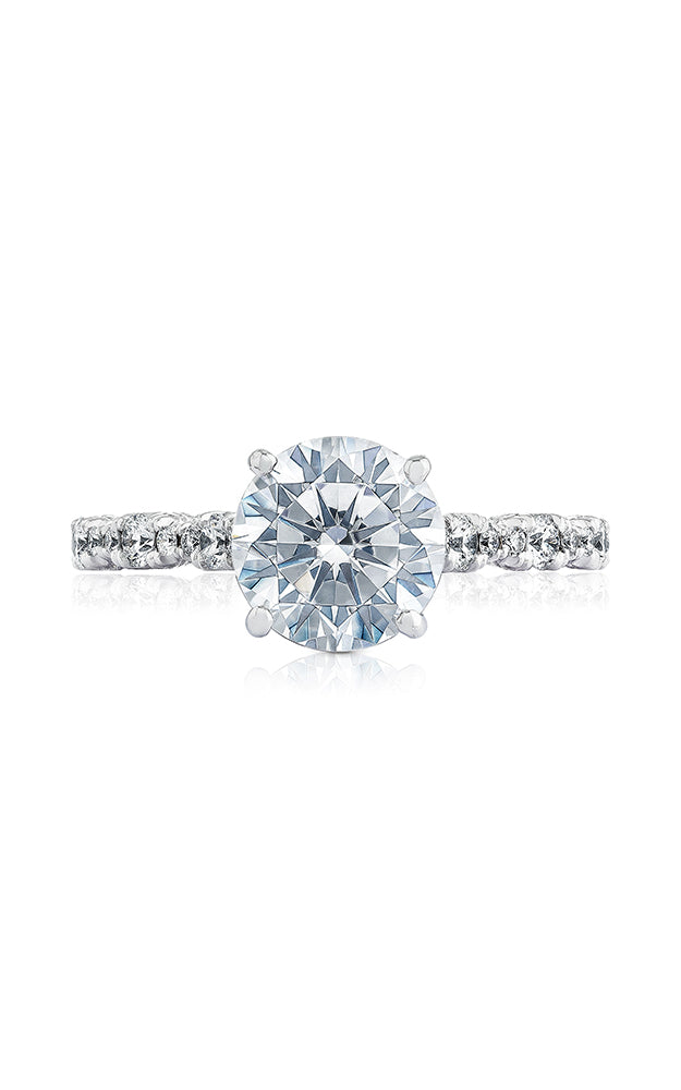 Tacori Petite Crescent Engagement Ring HT2558RD8