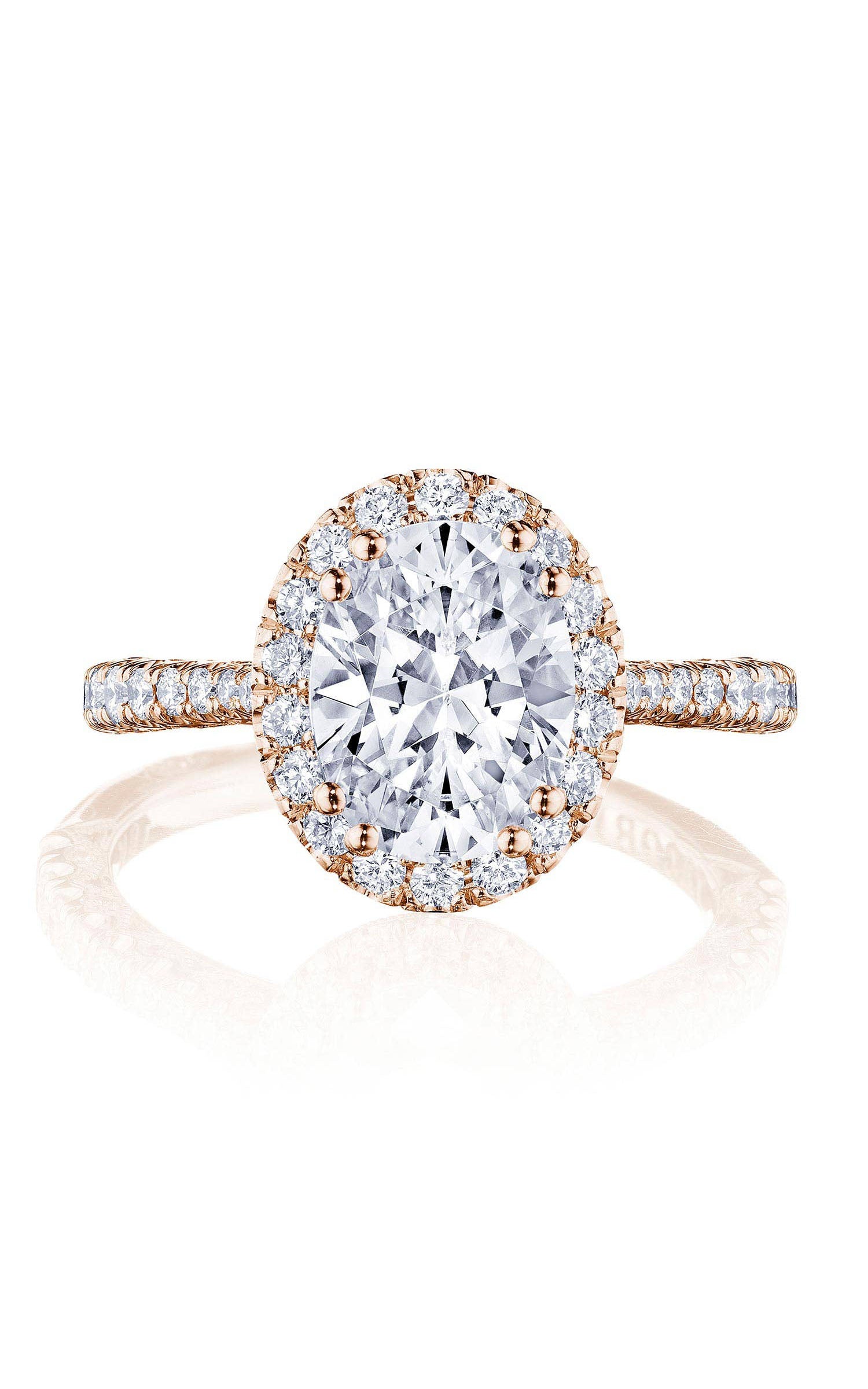 Tacori Petite Crescent Engagement Ring HT2571OV9X7
