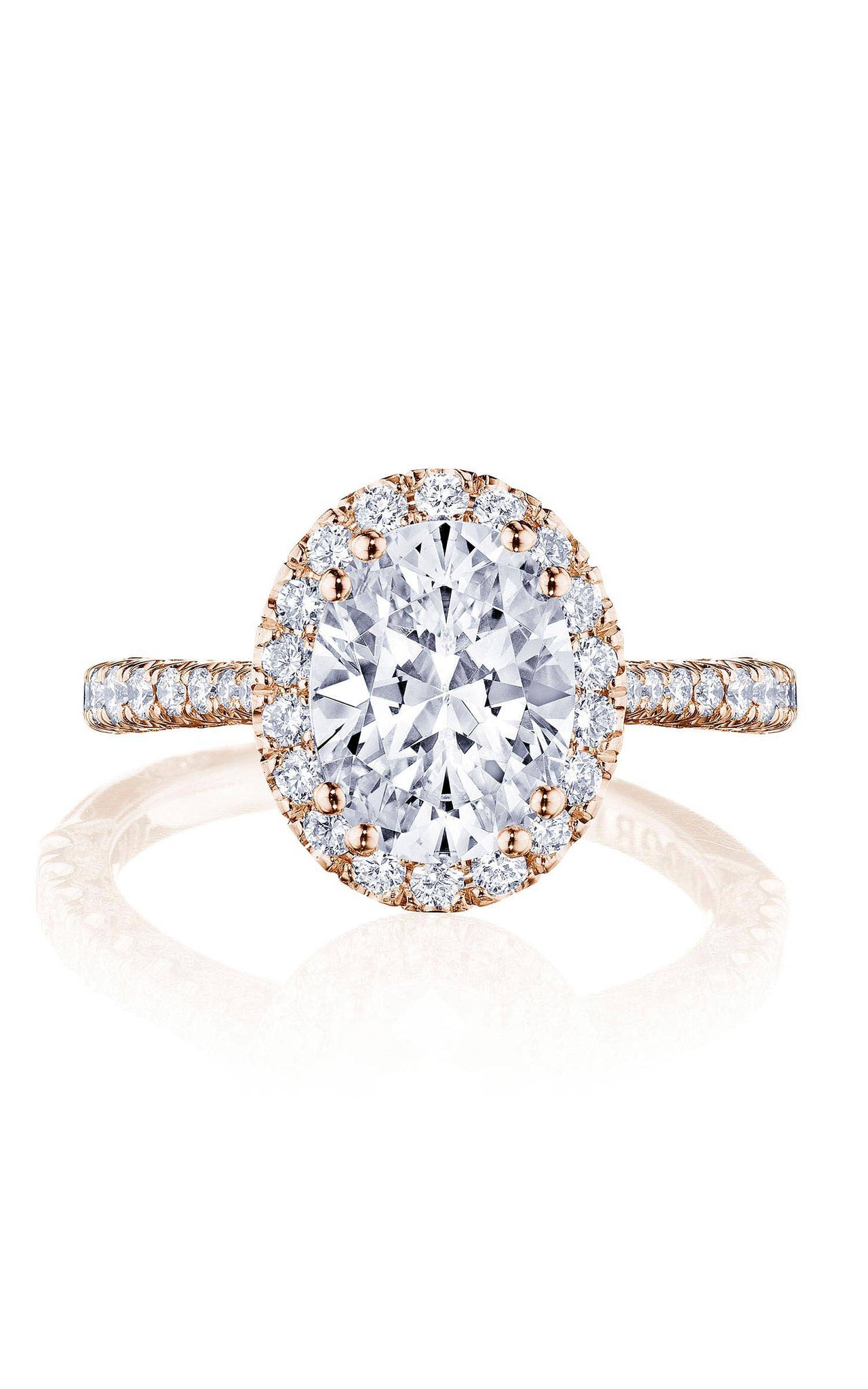 Tacori Petite Crescent Engagement Ring HT2571OV9X7