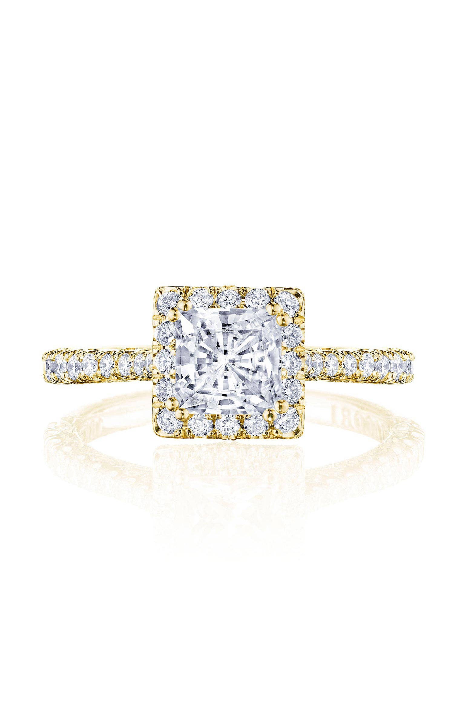Tacori Petite Crescent Engagement Ring HT2571PR55