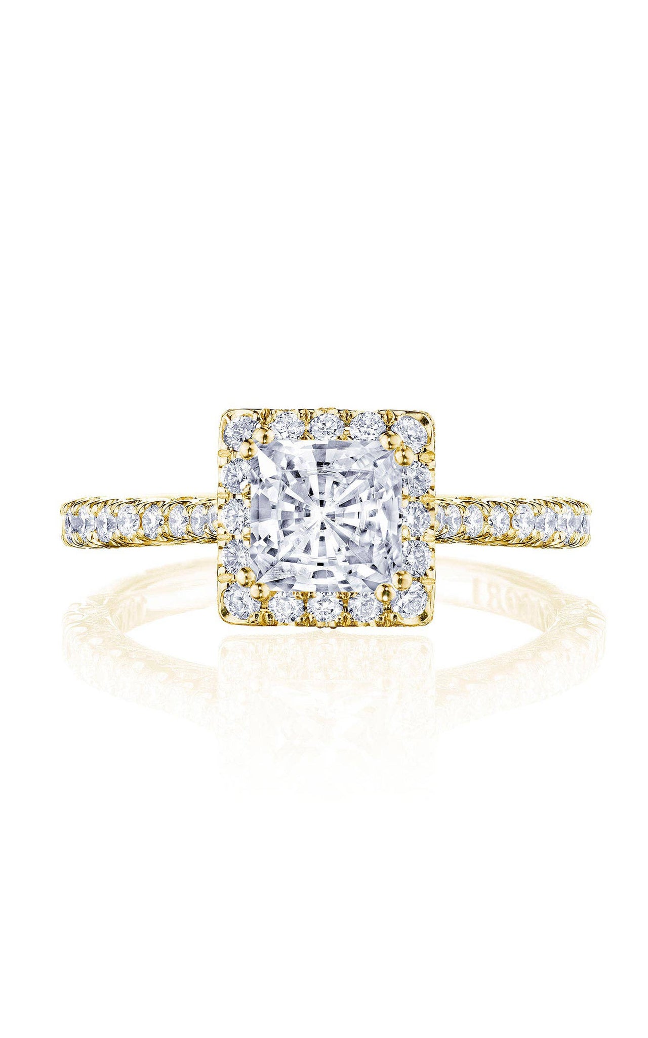 Tacori Petite Crescent Engagement Ring HT2571PR55