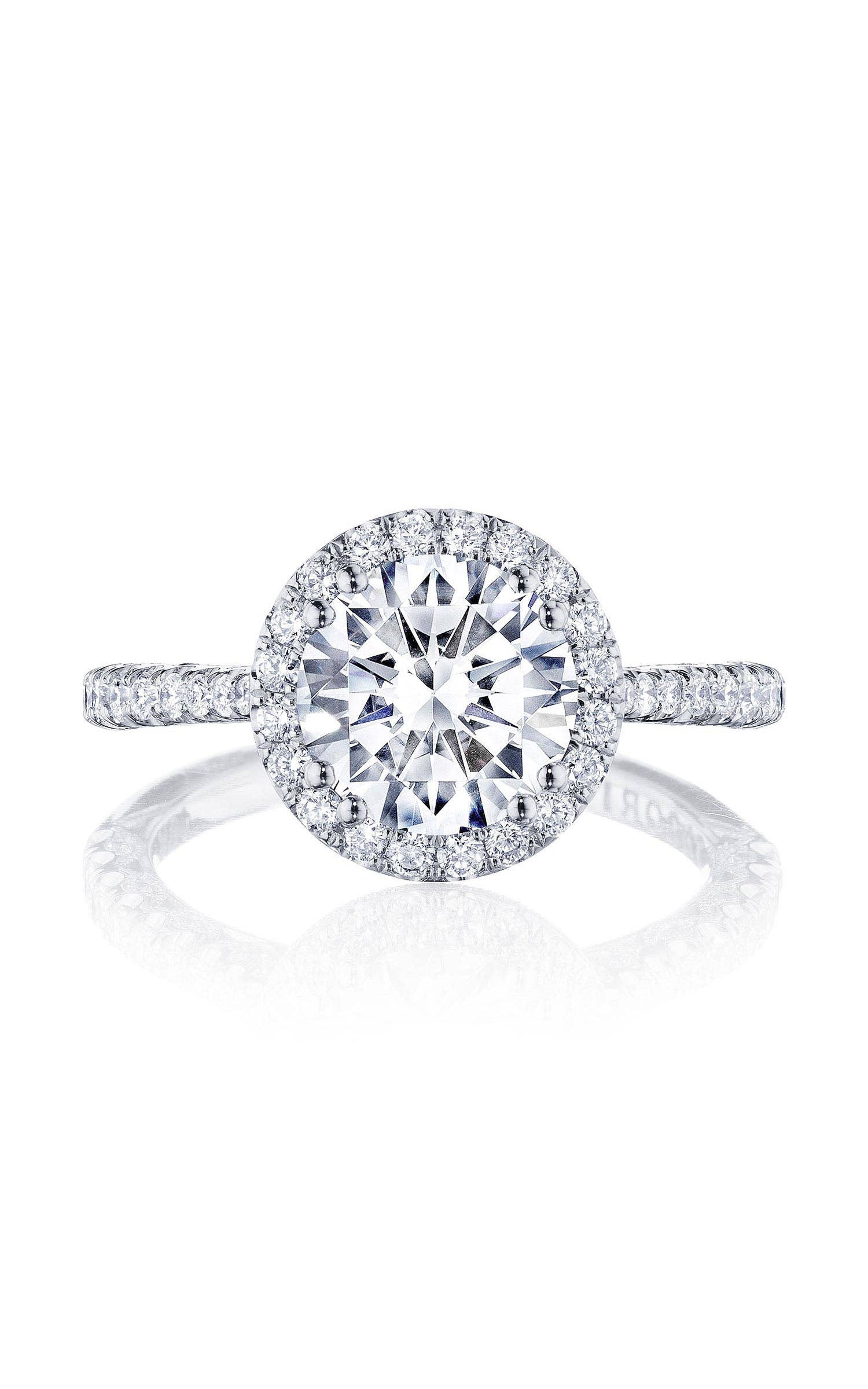 Tacori Petite Crescent Engagement Ring HT2571RD8