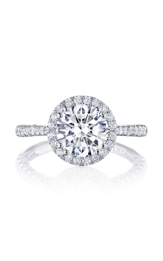 Tacori Petite Crescent Engagement Ring HT2571RD8