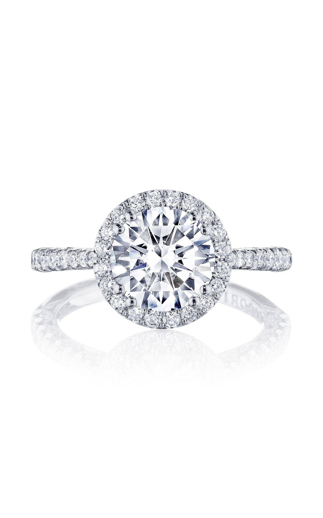 Tacori Petite Crescent Engagement Ring HT2571RD8