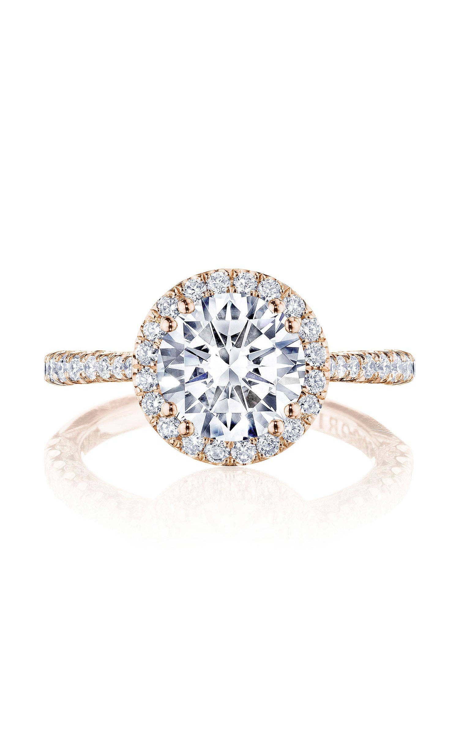 Tacori Petite Crescent Engagement Ring HT2571RD8