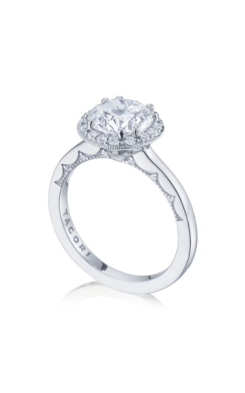 Tacori Coastal Crescent Engagement Ring P1012RD8FW