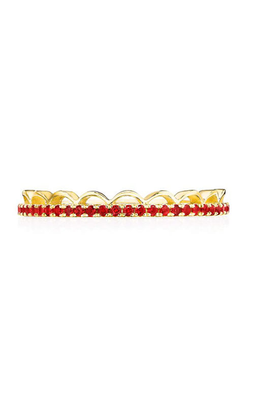 Tacori Sculpted Crescent Wedding Band 2674B12RB