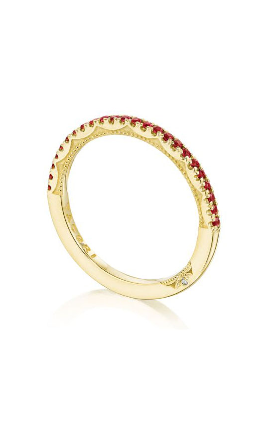Tacori Sculpted Crescent Wedding Band 266715B12RBY