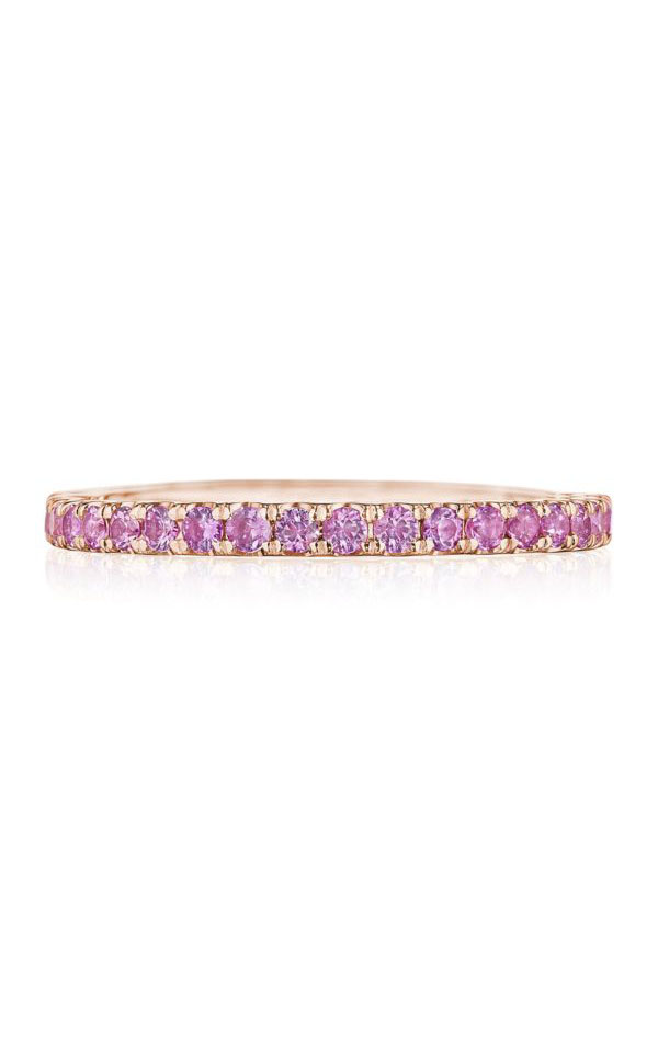 Tacori Sculpted Crescent Wedding Band 2667BETPKSPK