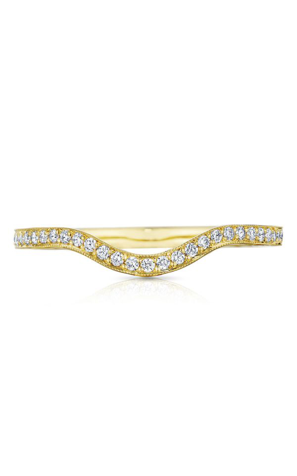 Tacori Sculpted Crescent Wedding Band 2664B12