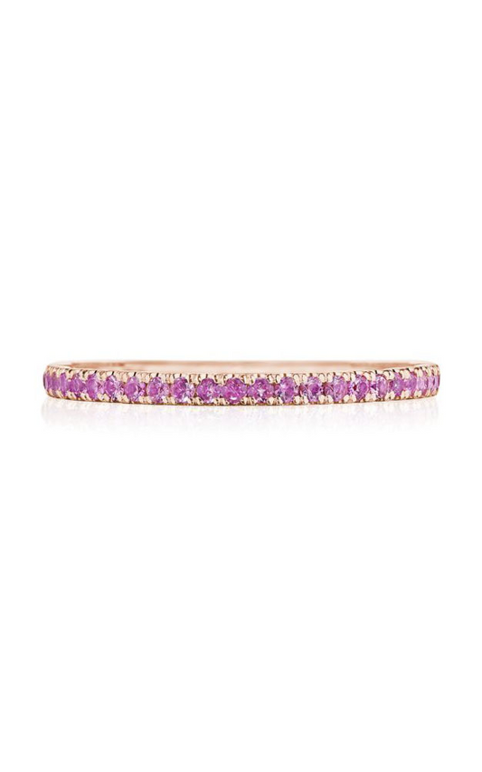Tacori Sculpted Crescent Wedding Band 266715B34PKSPK