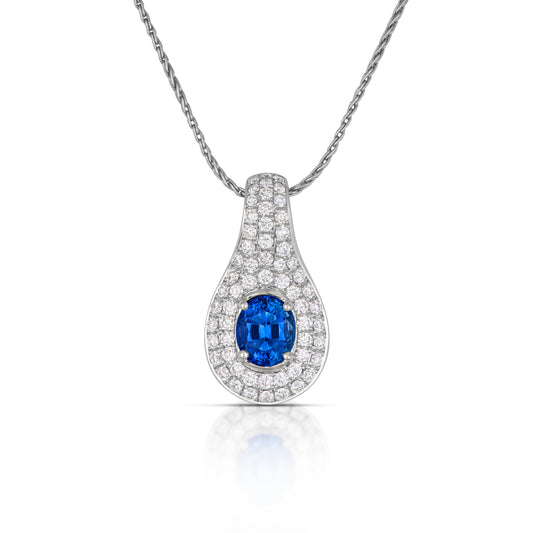 Philip Zahm 18kt white gold pendant Watch P6918WEMD