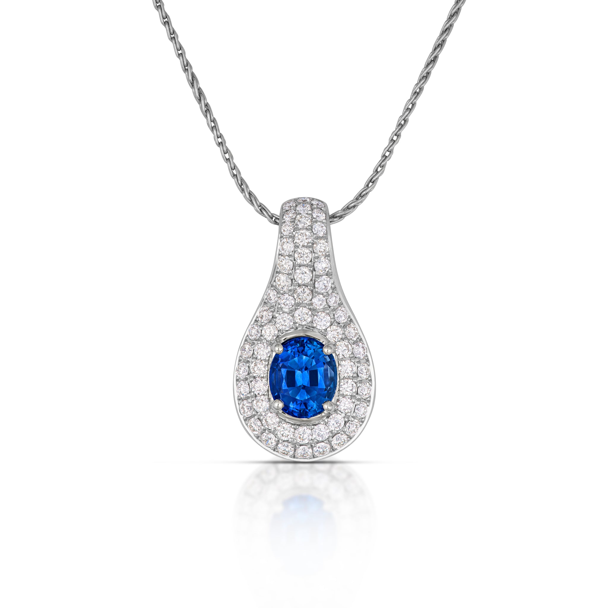 Philip Zahm 18kt white gold pendant Watch P6918WEMD