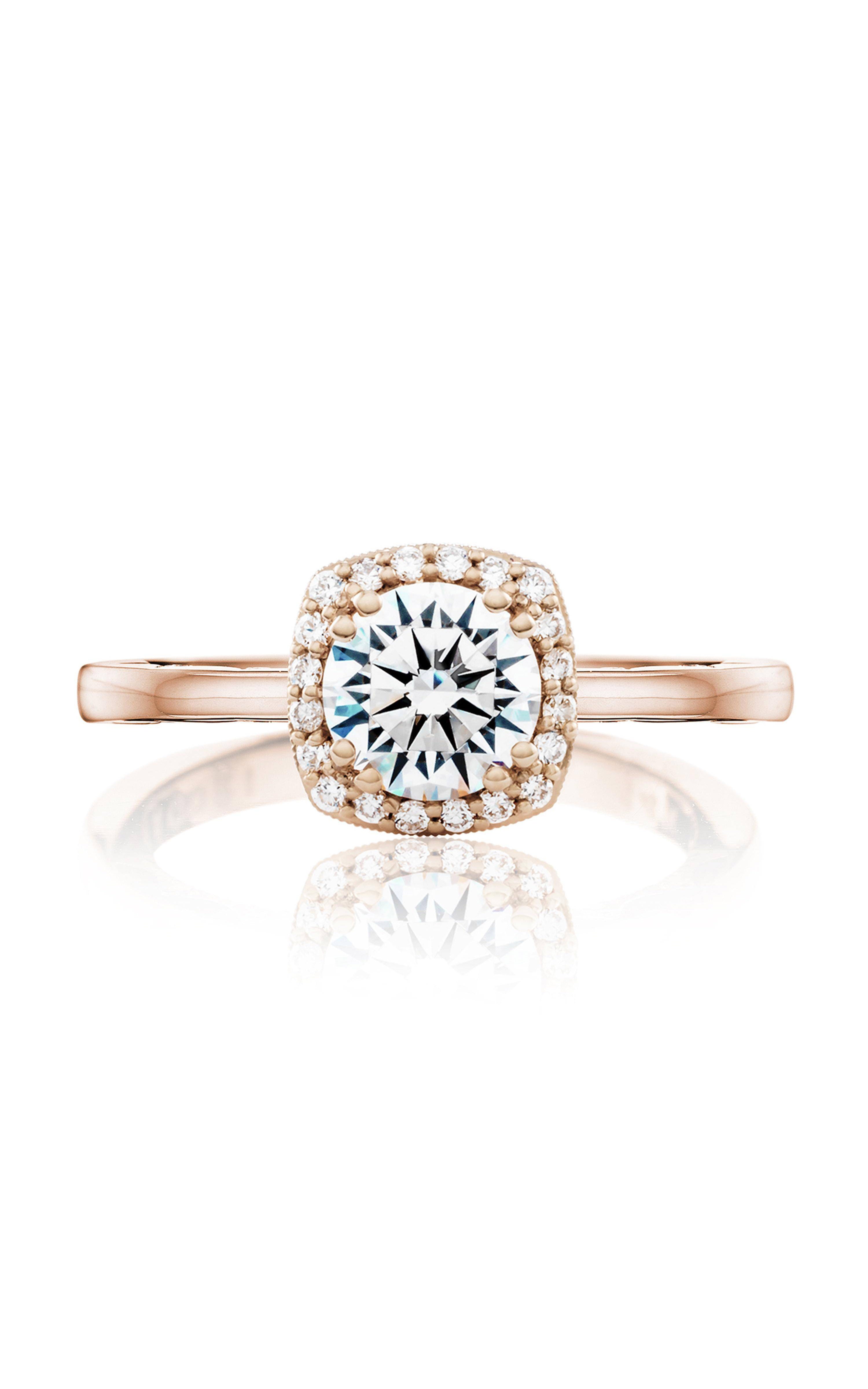 Tacori Coastal Crescent Engagement Ring P101CU6F