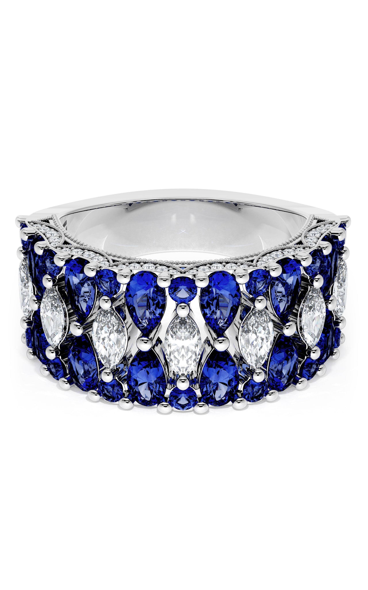 Tacori Classic Crescent RoyalT Wedding Band HT269375BS312
