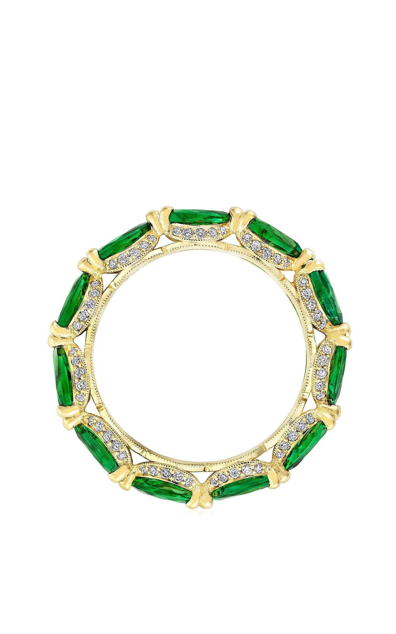 Tacori RoyalT Wedding Band HT2643Y65EM