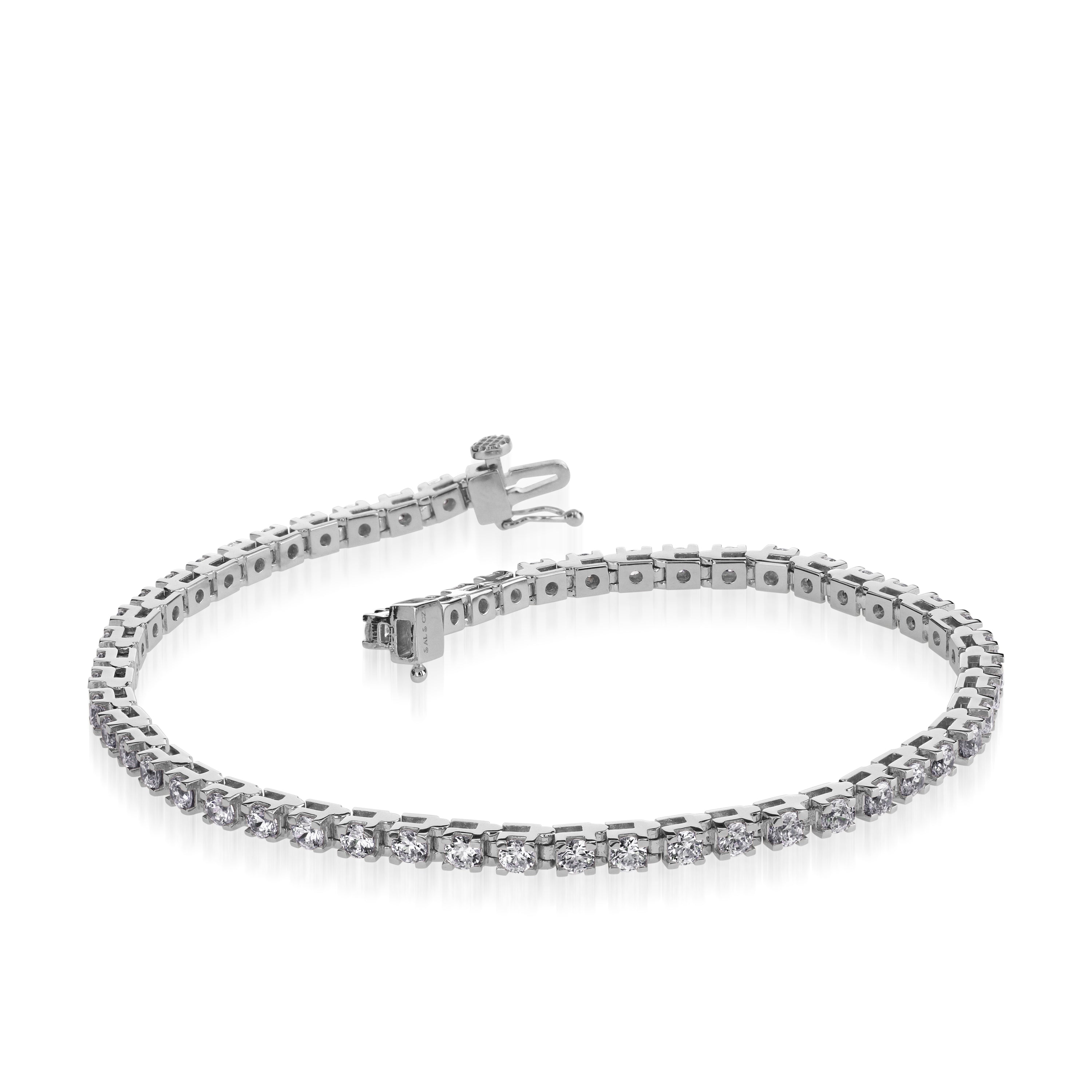 Lab Grown Diamond Tennis Bracelet 1.00-5.00 Total Carat Weight