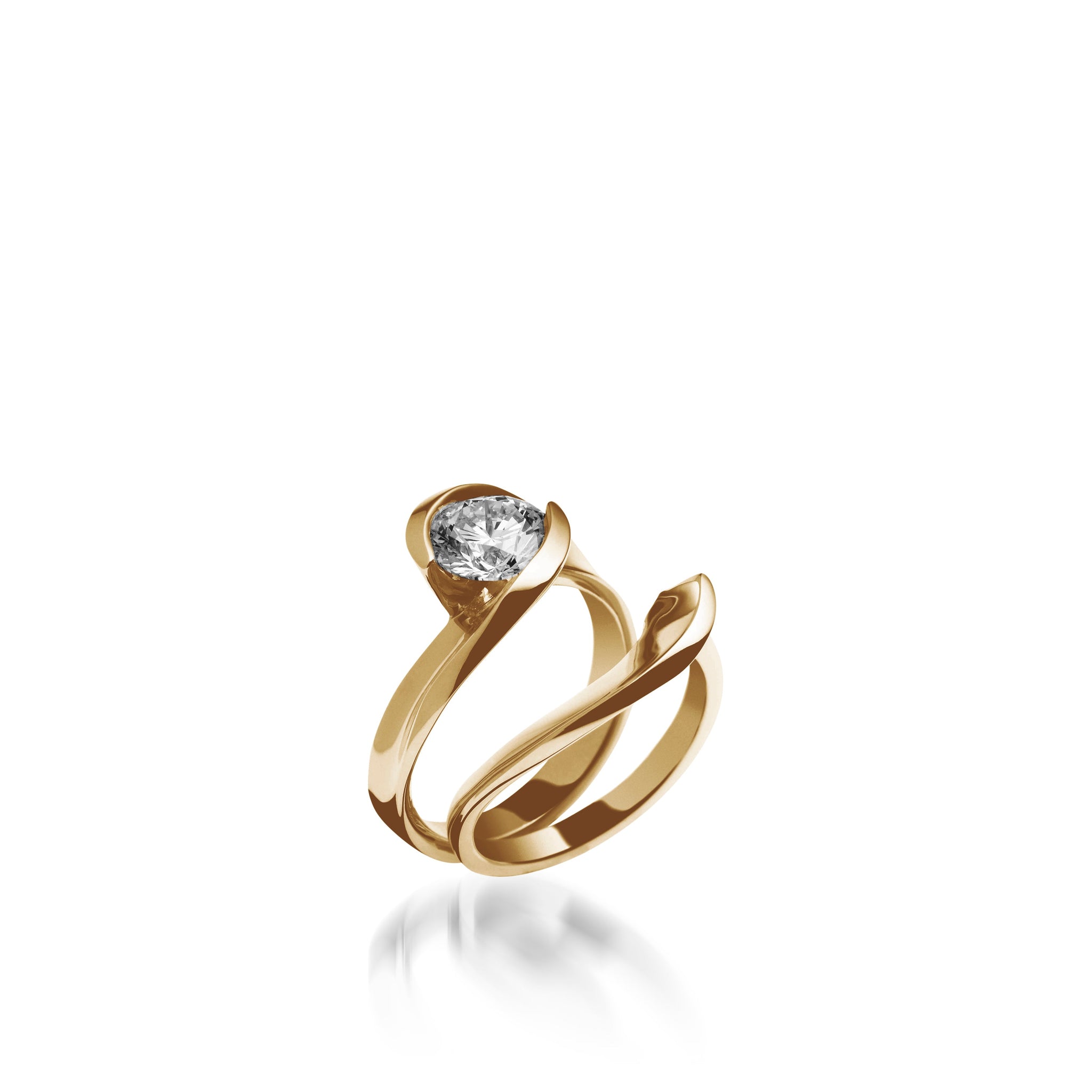 Apropos Yellow Gold Engagement Ring