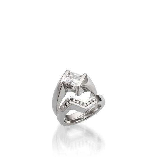 Decision White Gold Engagement Ring