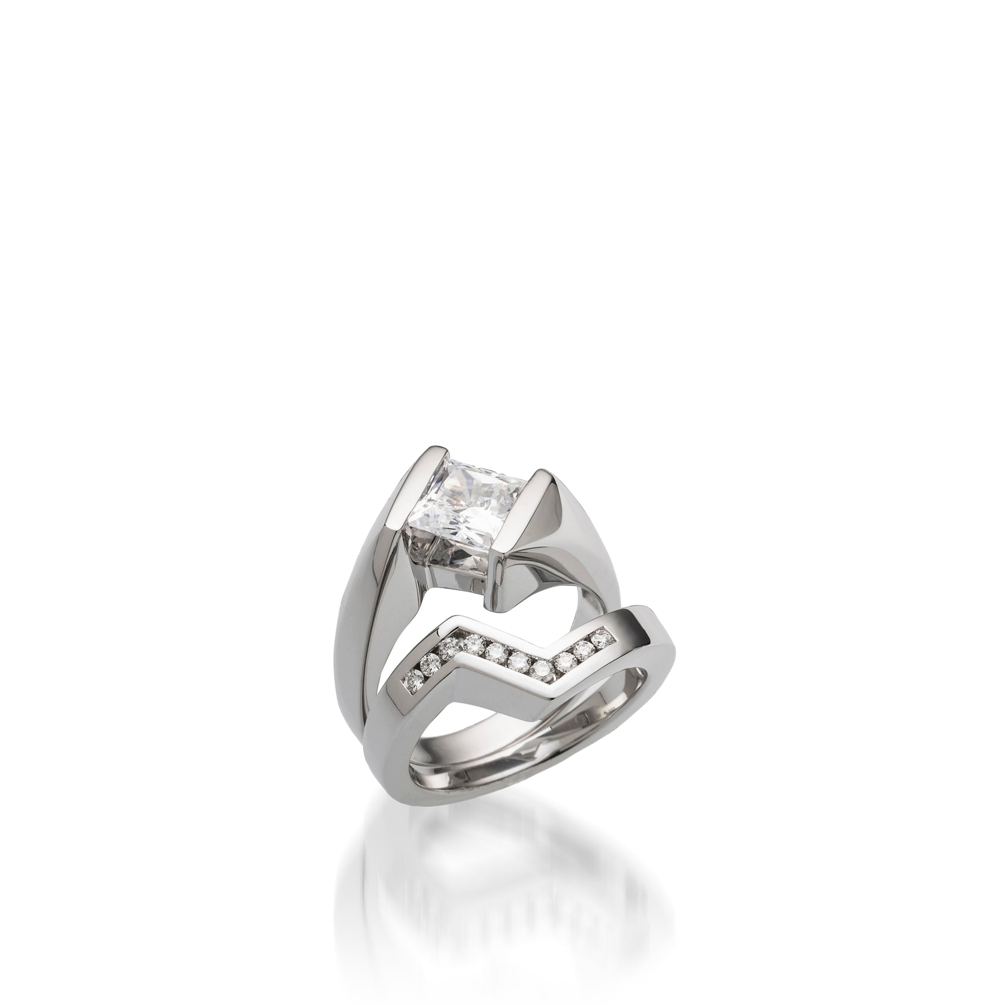 Decision White Gold Engagement Ring