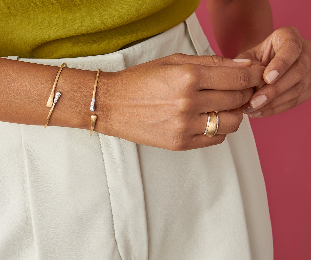 Diamond bangle
