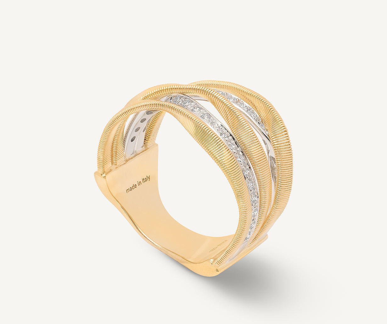 18kt-yellow-gold-five-strand-coil-ring-with-diamonds