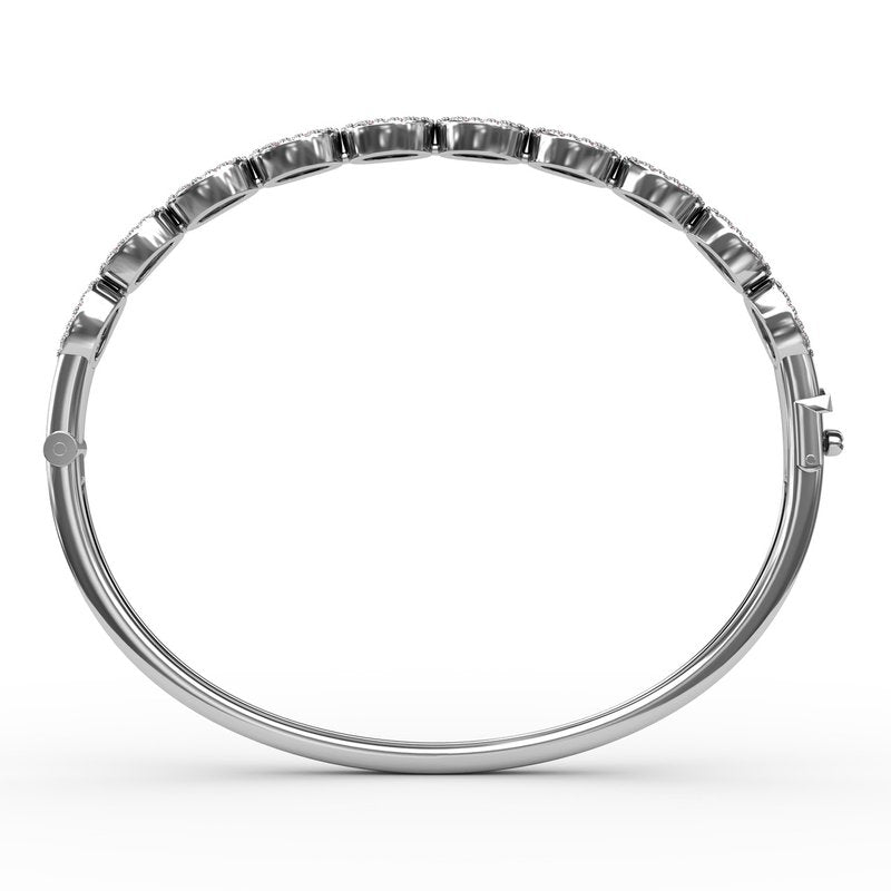 Whimsical Ruby & Diamond Bangle BB1547R - TBird