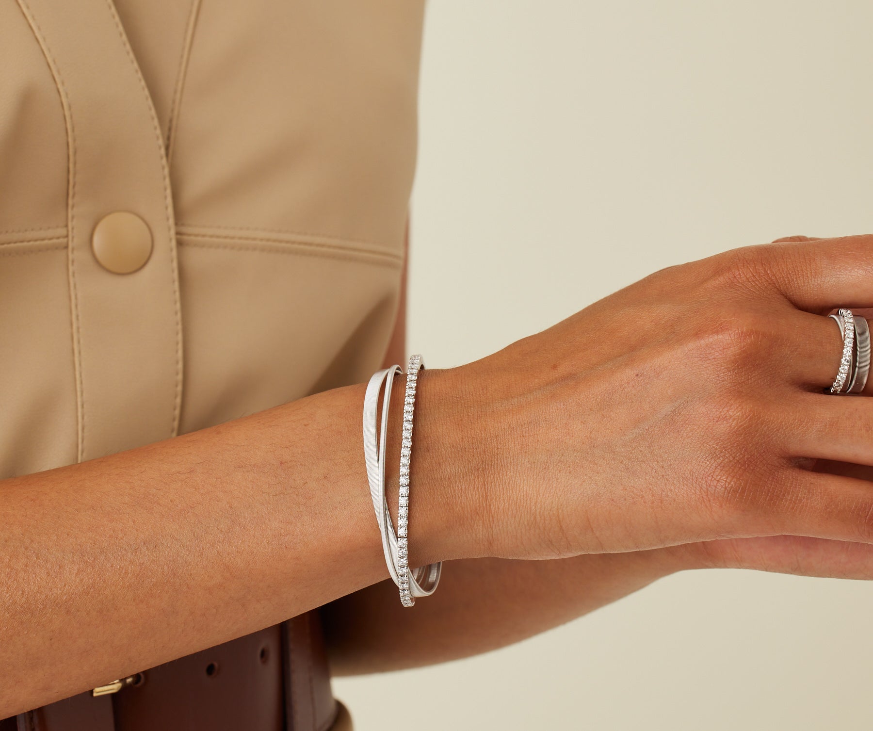 Diamond tennis bracelet