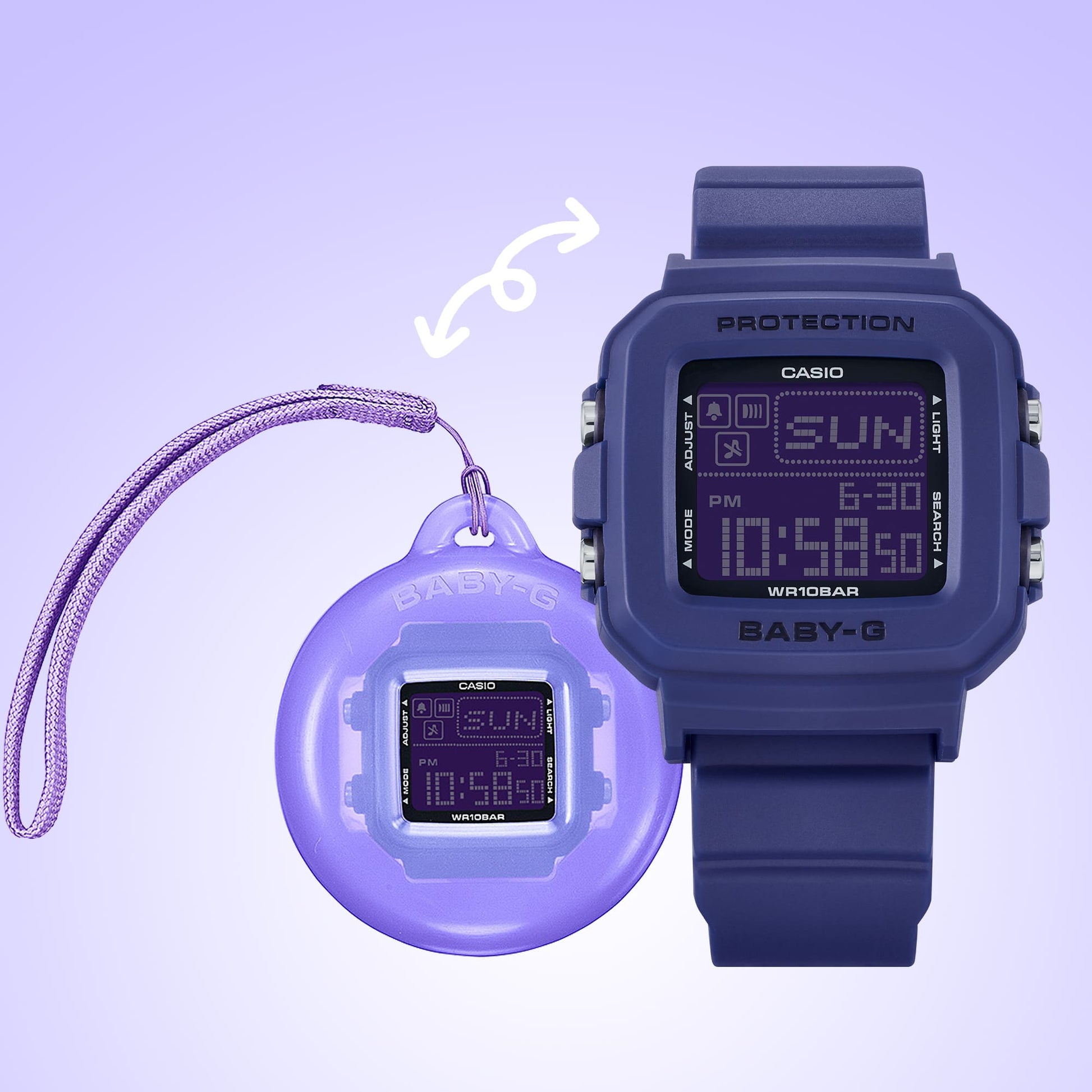 G-Shock BABY-G＋PLUS BGD-10 Series BGD10K-2