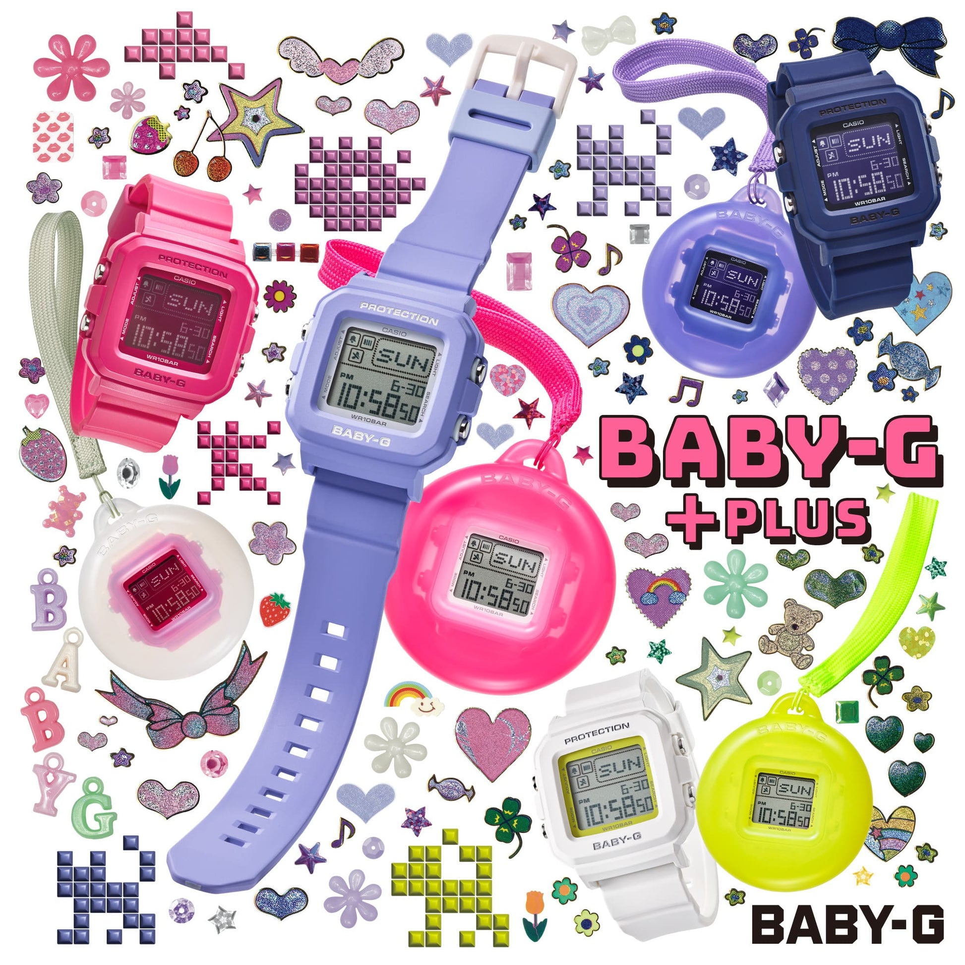 G-Shock BABY-G＋PLUS BGD-10 Series BGD10K-4