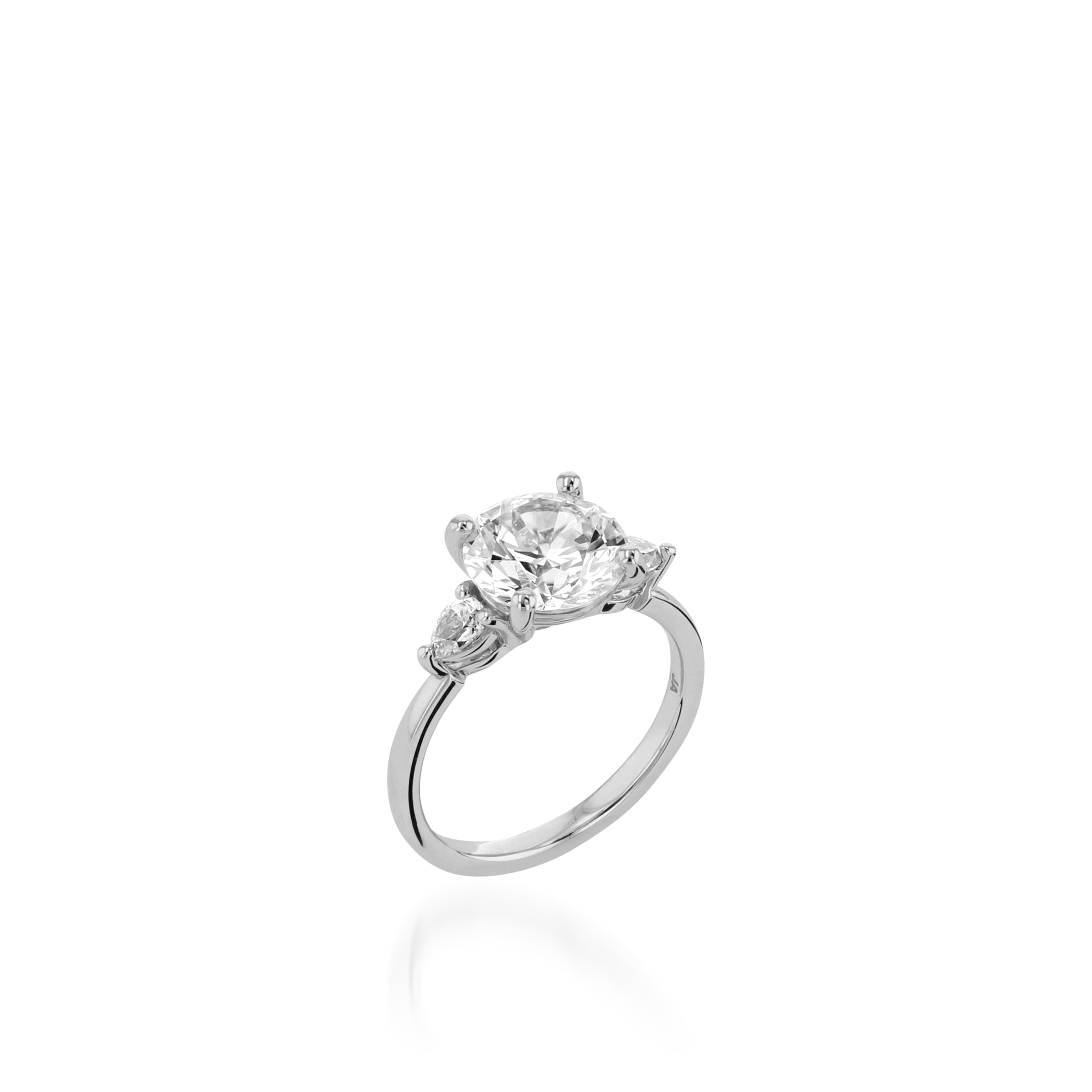 Dyani Yellow Gold Engagement Ring