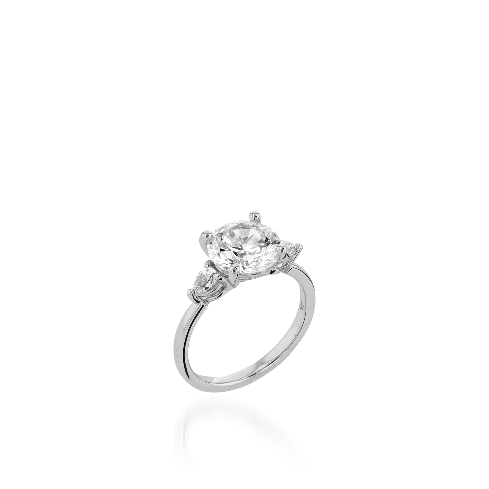 Dyani Yellow Gold Engagement Ring
