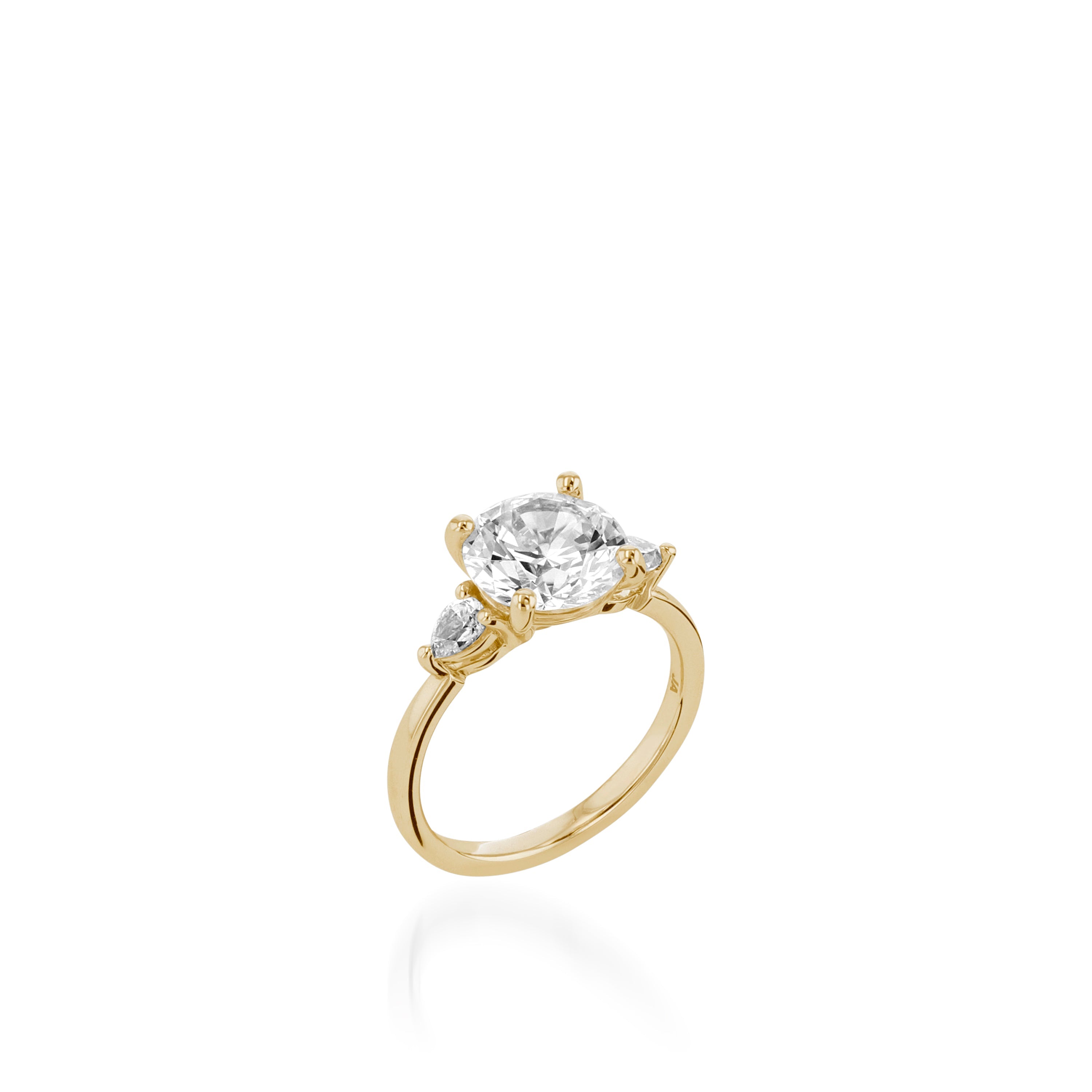 Dyani White Gold Engagement Ring