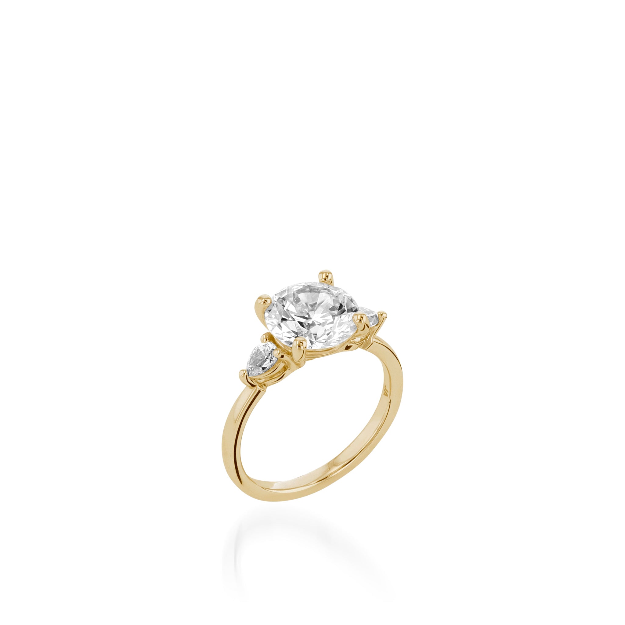 Dyani White Gold Engagement Ring