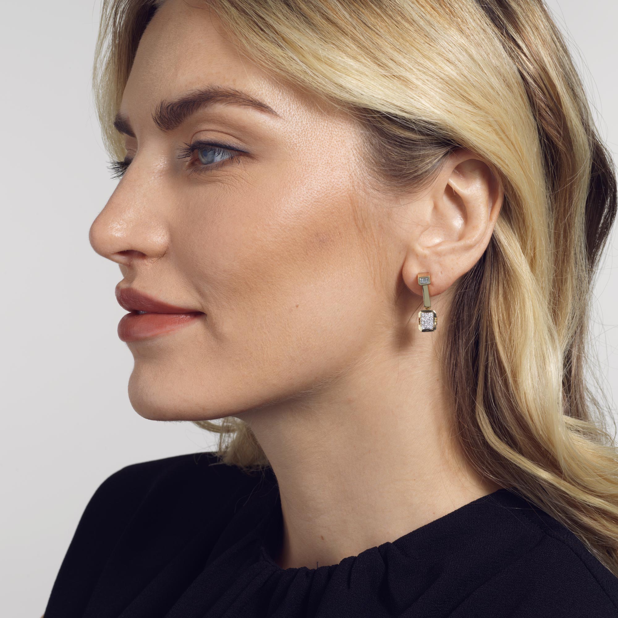 Treasure Diamond Dangle Earrings