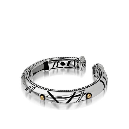 Solar Wide Cuff Bracelet