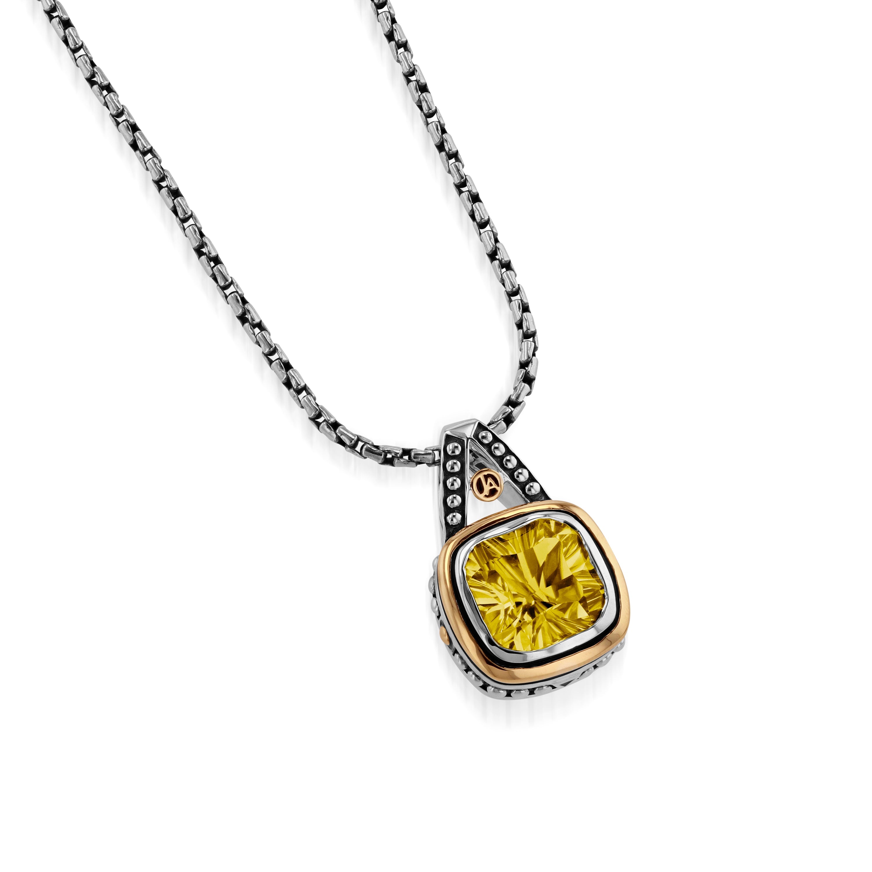 Chorus Large Gemstone Pendant Necklace